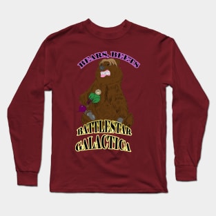 Bears,Beets, Battlestar Galactica Long Sleeve T-Shirt